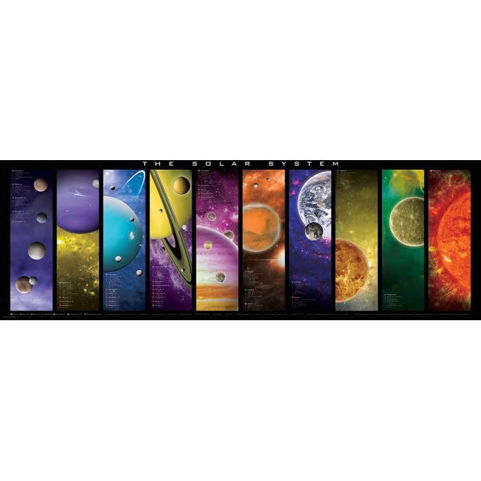 Puzzle Eurographics-6010-0308 The Solar System