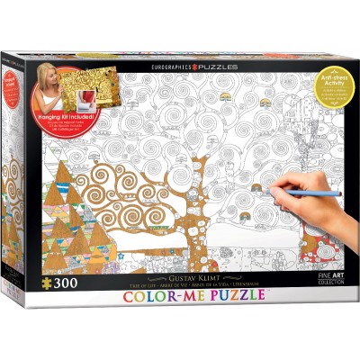 Puzzle Eurographics-6033-0921 Color Me XXL - Gustav Klimt : L'Arbre de la Vie