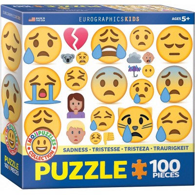 Eurographics-6100-0867 Emojipuzzle - Tristesse