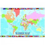 Puzzle  Eurographics-6100-1271 Carte du monde
