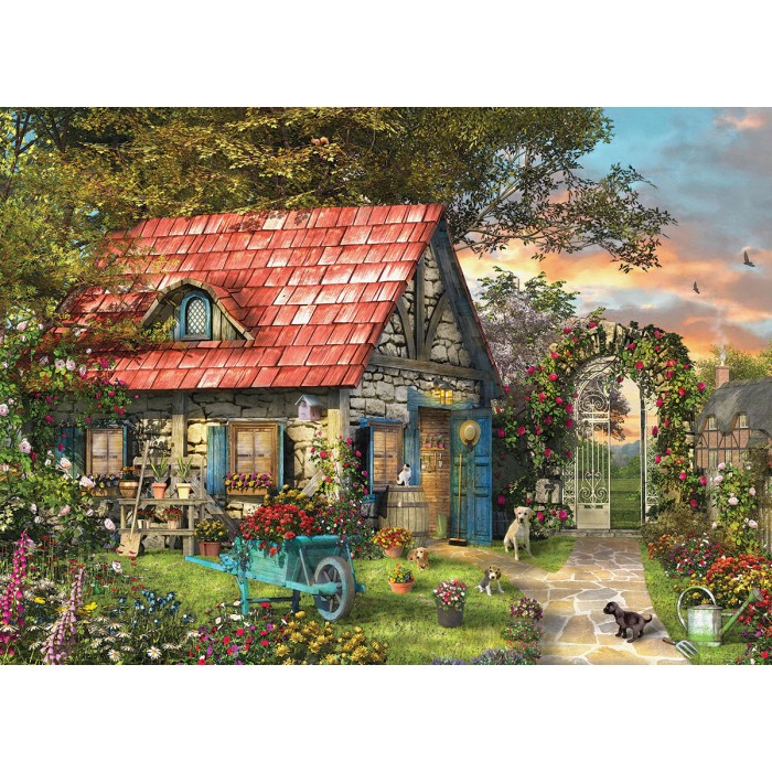 Eurographics-6500-0971 Pièces XXL - Family Puzzle: Dominic Davison - The Country Shed