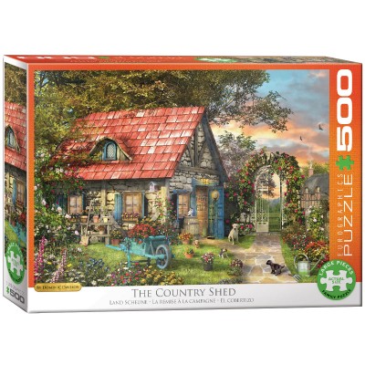 Eurographics-6500-0971 Pièces XXL - Family Puzzle: Dominic Davison - The Country Shed