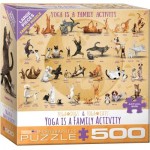 Puzzle  Eurographics-6500-5354 Pièces XXL - Yoga is A Family Activity