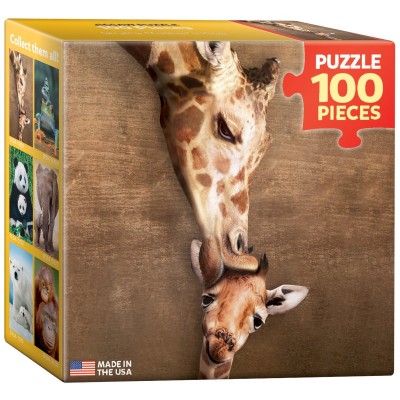 Eurographics-8104-0301 Mini Puzzle - Girafes