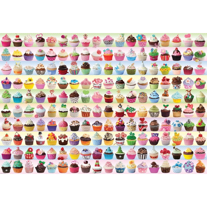 Puzzle  Eurographics-8220-0629 Collection de Cupcakes