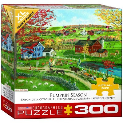 Puzzle Eurographics-8300-5387 Pièces XXL - Saison de la Citrouille