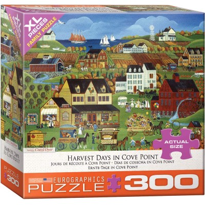 Puzzle Eurographics-8300-5389 Pièces XXL - Jours de Récolte à Cove Point