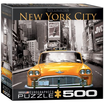 Puzzle Eurographics-8500-0657 Pièces XXL - New York City Yellow Cab
