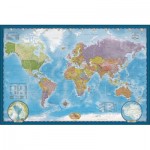 Puzzle  Eurographics-8520-5890 Carte du Monde