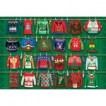 Puzzle  Eurographics-8551-5662 Ugly Christmas Sweaters Tin