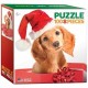 Mini Puzzle - Holiday Puppy