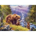 Puzzle   Pièces XXL - Grizzly Cubs