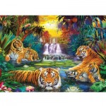 Puzzle   Pièces XXL - Tiger's Eden