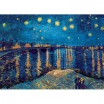 Puzzle   Van Gogh - Nuit Etoilée sur le Rhône