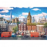 Puzzle  Gibsons-G3153 Rues de Londres