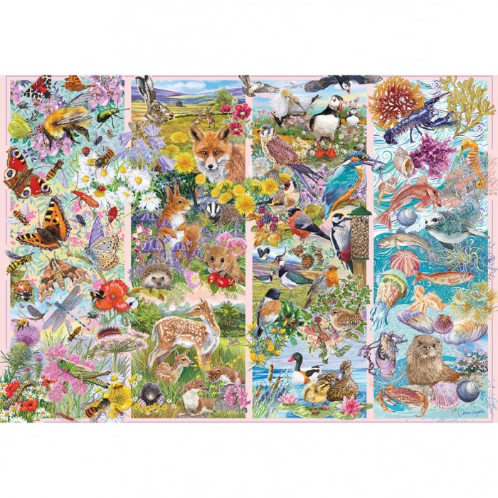 Puzzle Gibsons-G3166 Créatures Curieuses
