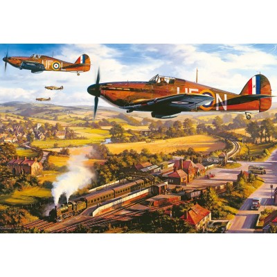 Puzzle Gibsons-G3418 Nicolas Trudgian - Tangmere Hurricanes