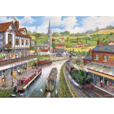 Puzzle Gibsons-G3528 Pièces XXL - Ye Old Mill Tavern