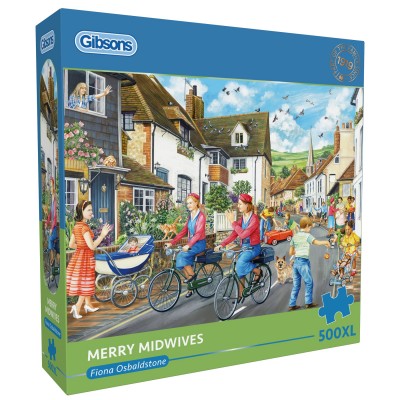 Puzzle Gibsons-G3562 Pièces XL - Joyeuses Sages-Femmes