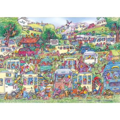 Puzzle Gibsons-G6258 Armand Foster - Caravan Chaos