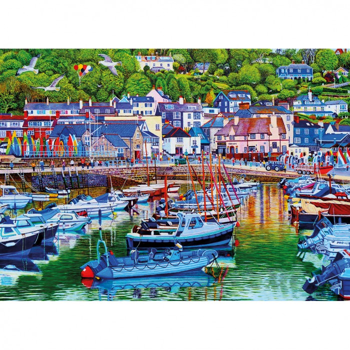 Puzzle  Gibsons-G6392 Le Port de Lyme Regis