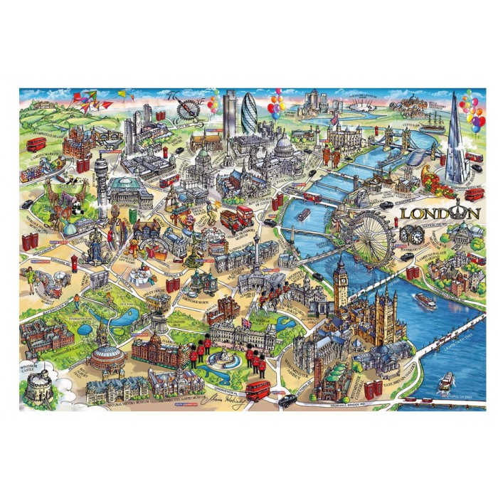 Puzzle  Gibsons-G7066 London Landmarks