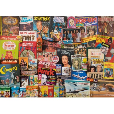 Puzzle Gibsons-G7083 Robert Opie - Spirit of The 70's