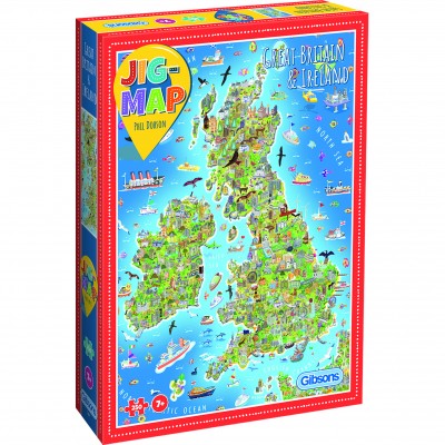 Puzzle Gibsons-G841 La Grande Bretagne et l'Irlande