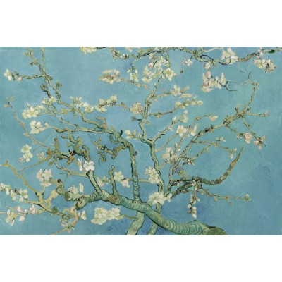 Puzzle Grafika-F-30841 Vincent van Gogh : Amandier en Fleurs, 1890