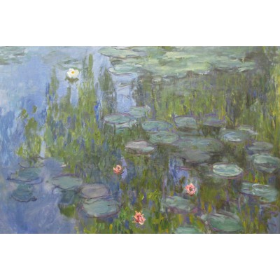 Puzzle Grafika-F-30856 Claude Monet : Nymphéas, 1915