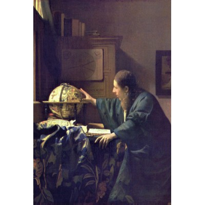 Puzzle Grafika-F-30881 Vermeer Johannes : L'Astronome, 1668