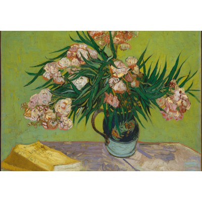 Puzzle Grafika-F-30935 Van Gogh Vincent : Lauriers Roses,1888