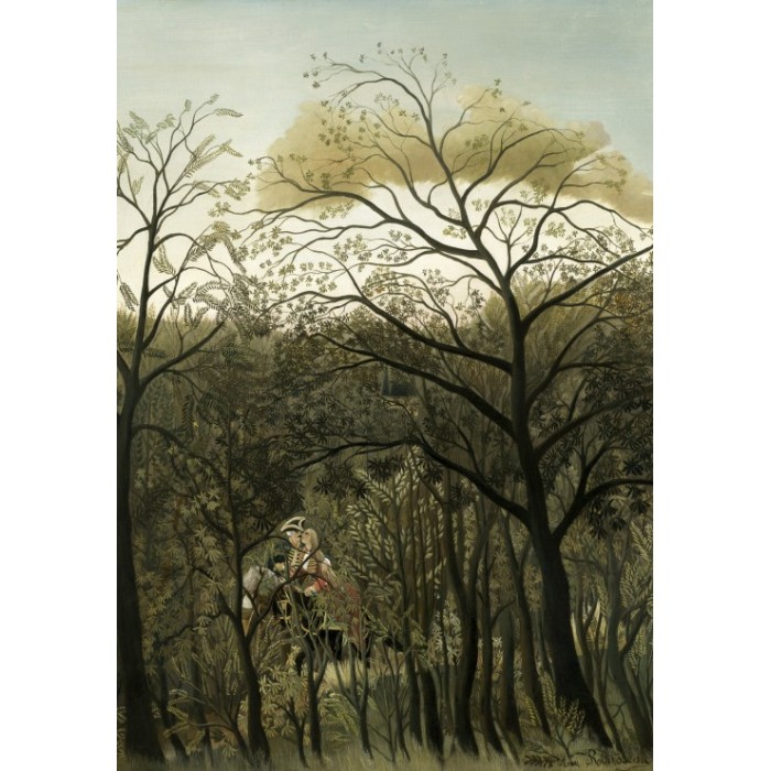 Henri Rousseau : Rendez-Vous dans la Forêt, 1889