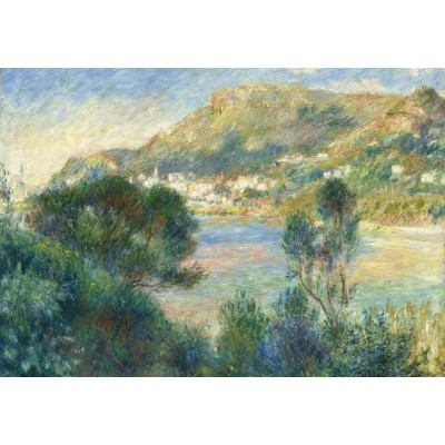 Puzzle Grafika-F-31534 Auguste Renoir - Vue de Monte Carlo du Cap Martin