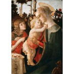 Puzzle  Grafika-F-31628 Sandro Botticelli: La Vierge à l'Enfant, le Jeune Saint Jean-Baptiste, 1470-1475