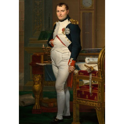 Puzzle Grafika-F-31682 Jacques-Louis David: Napoléon dans son Cabinet de Travail, 1812