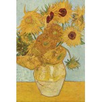 Puzzle  Grafika-F-31739 Van Gogh Vincent : Vase avec douze tournesols, 1888