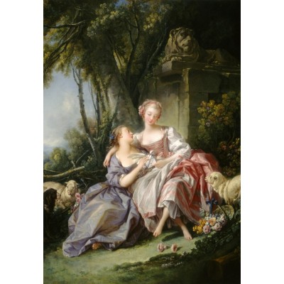 Puzzle Grafika-F-31754 François Boucher : La Lettre d'Amour, 1750