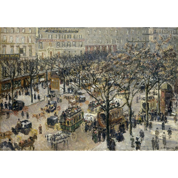 Camille Pissarro : Boulevard des Italiens Soleil du Matin, 1897