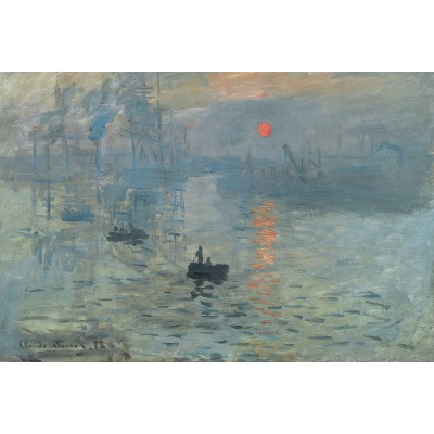 Puzzle Grafika-F-32007 Claude Monet : Impression au Soleil Levant, 1872