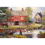 Puzzle  Grafika-F-32197 Chuck Pinson - Reflections On Country Living