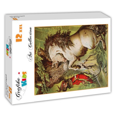 Puzzle Grafika-Kids-00134 Pièces XXL - Carl Offterdinger : Le Vaillant Petit Tailleur