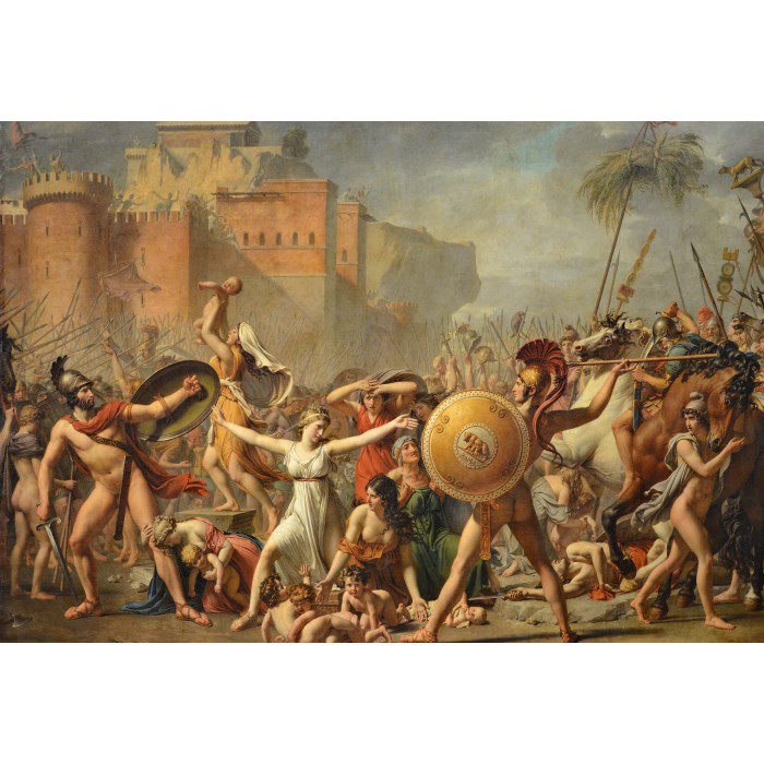 Pièces XXL - Jacques-Louis David: Les Sabines, 1799