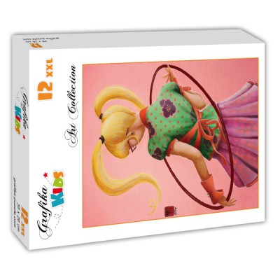 Puzzle Grafika-Kids-00787 Pièces XXL - Misstigri : Cerceau