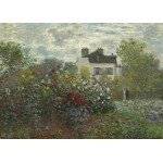 Puzzle  Grafika-Kids-01038 Pièces magnétiques - Claude Monet - Jardin de l'Artiste à Argenteuil, 1873