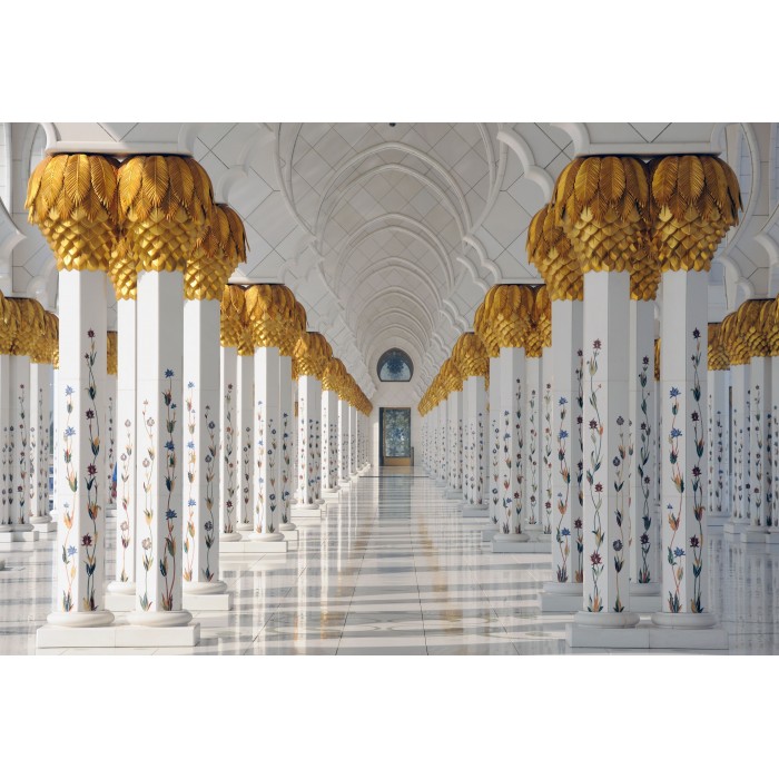 Pièces XXL - Mosquée Cheikh Zayed, Abou Dabi, Emirats Arabes Unis