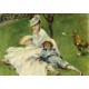 Auguste Renoir : Madame Monet et son Fils, 1874