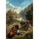 Puzzle   Eugène Delacroix : Arabes tiraillés dans les montagnes