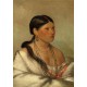 George Catlin : Femme Aigle - Shawano, 1830