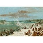 Puzzle   George Catlin : Portage Autour des chutes de Niagara à Table Rock, 1847-1848